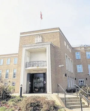 Image courtesy of Royal Borough Observer 25 Feb 2015 Windsor and Maidenhead Town Hall