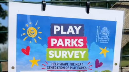 poster advertising park survey 