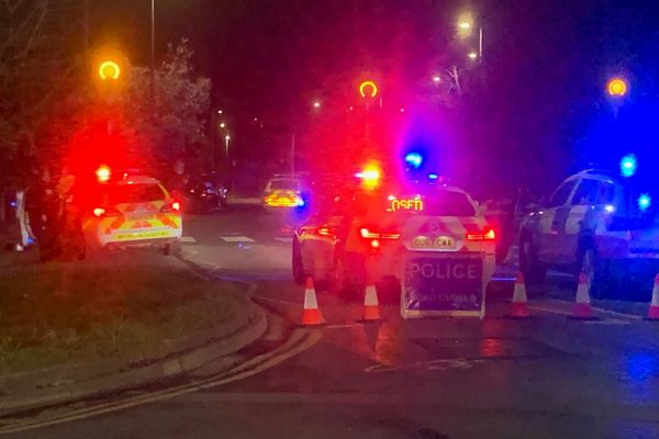 Image courtesy of M Gibbons Mill Lane Accident Police Ambulance 2021