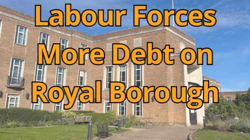 Image of RBWM Town Hall with caption matching title of article